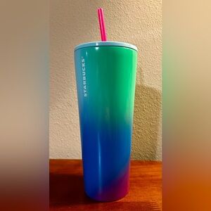 Starbucks Gradient Tumbler - Green and Blue